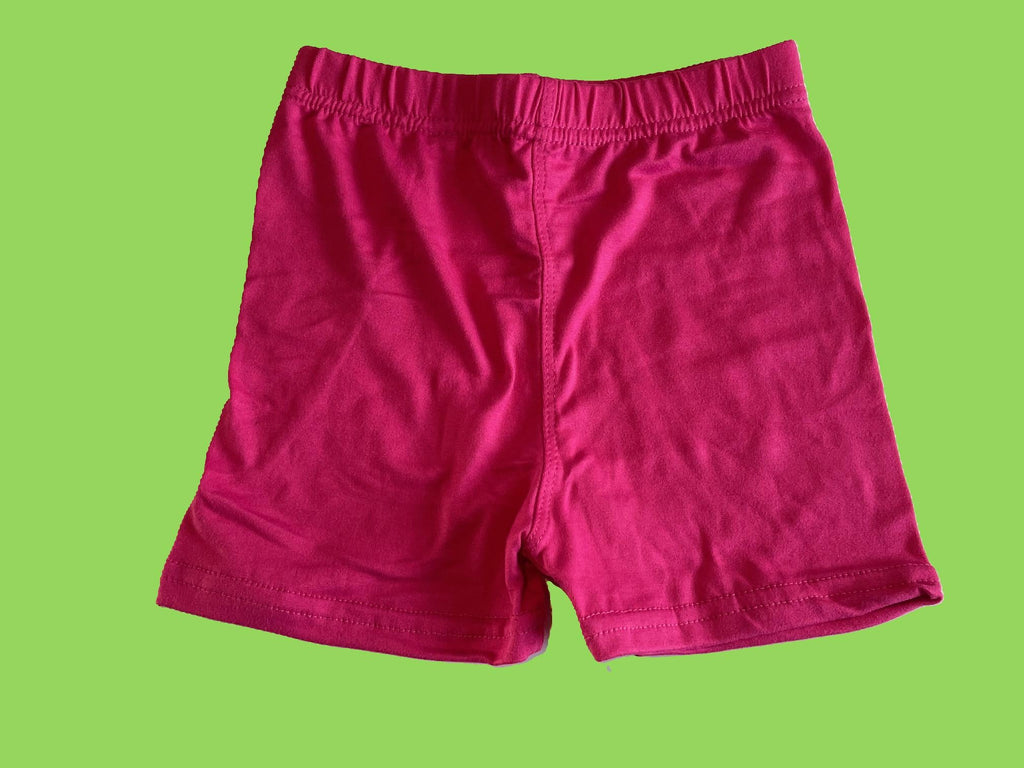 Vibrant fuchsia summer shorts