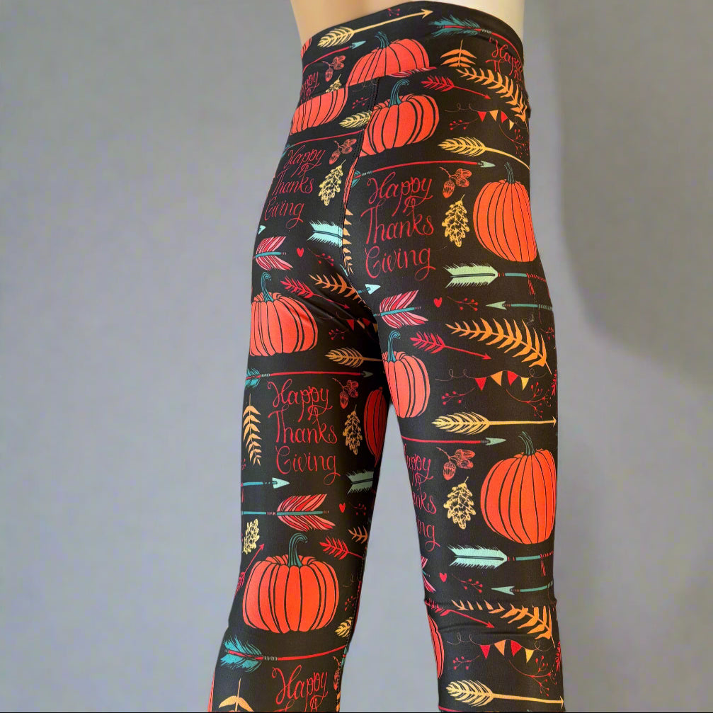Thanksgiving holiday leggings