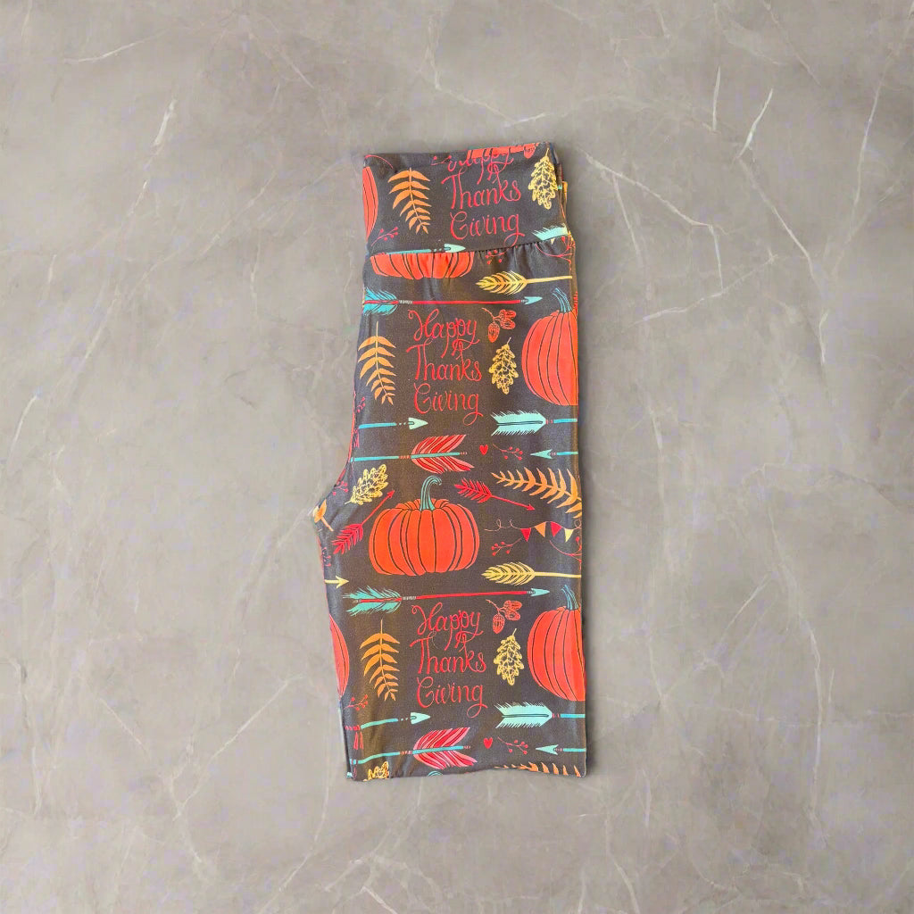 Thanksgiving holiday leggings