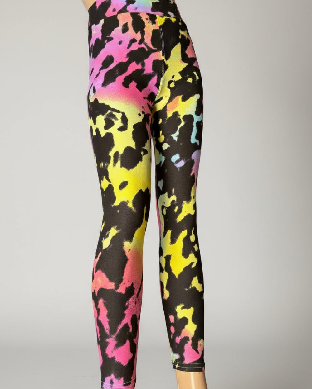 Funky design full length stretch leggings