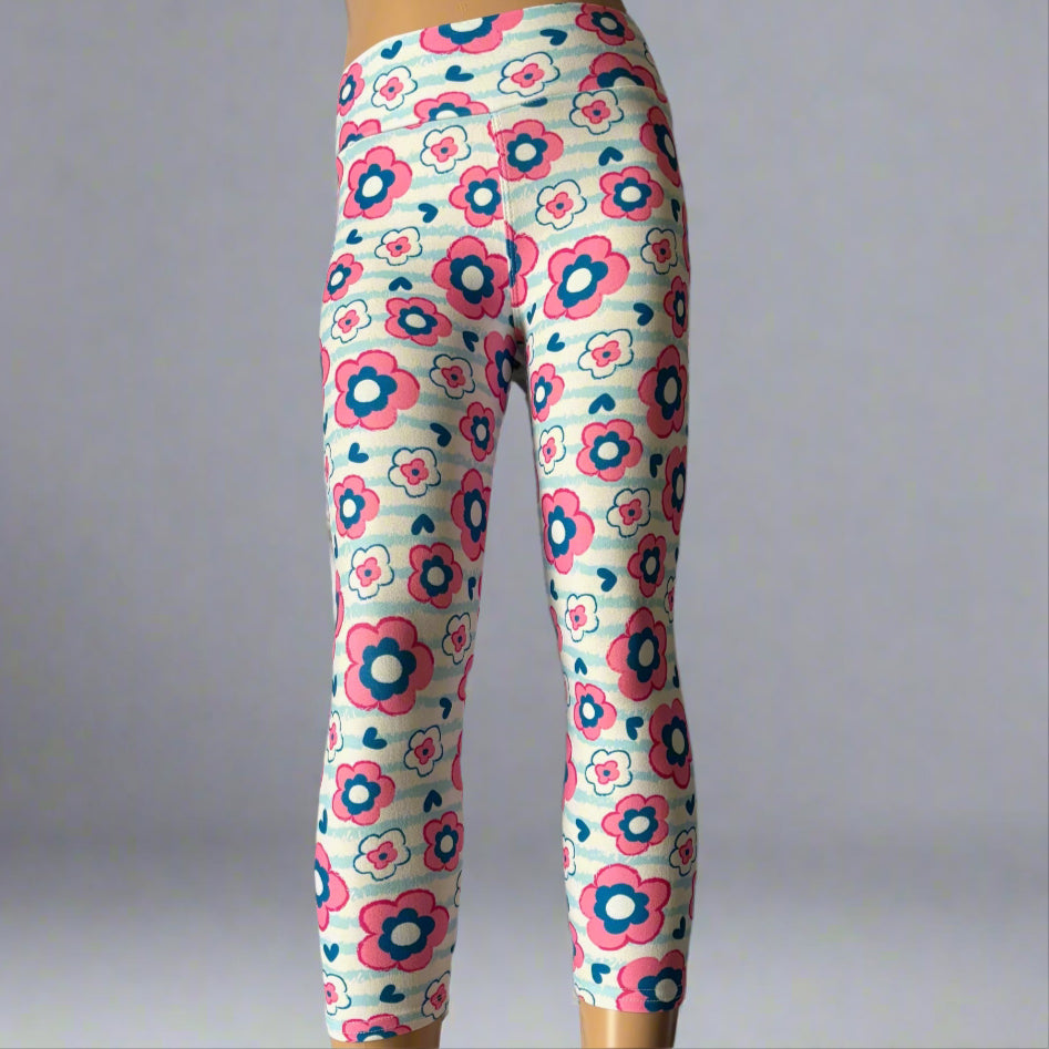Cute floral leggings