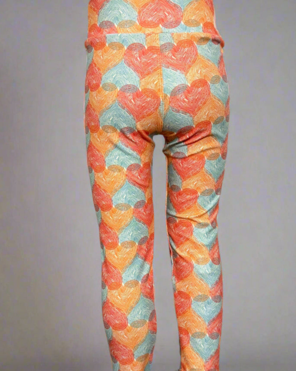 Heart design leggings