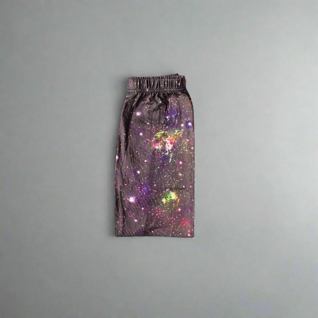 Night Skies design full length, stretch leggings