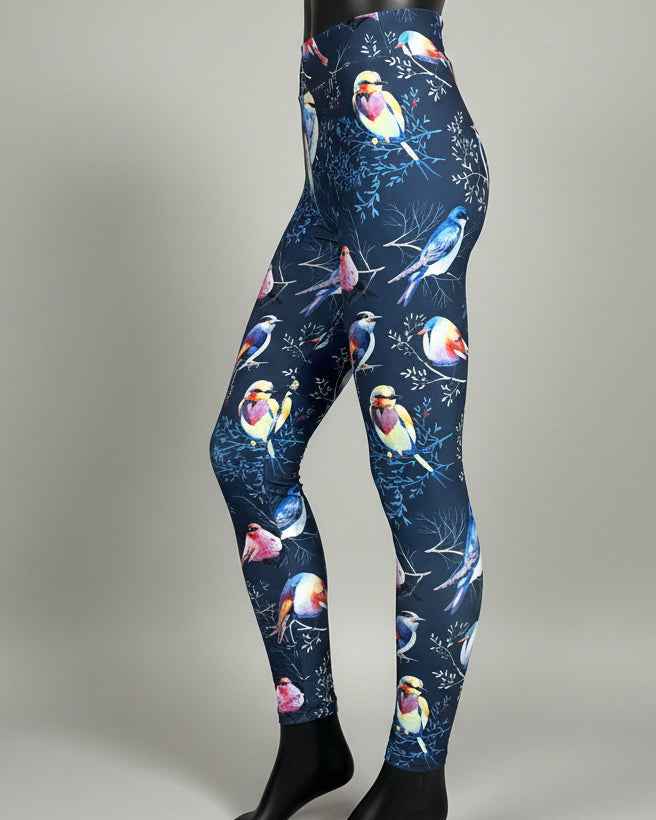 Garden birds leggings