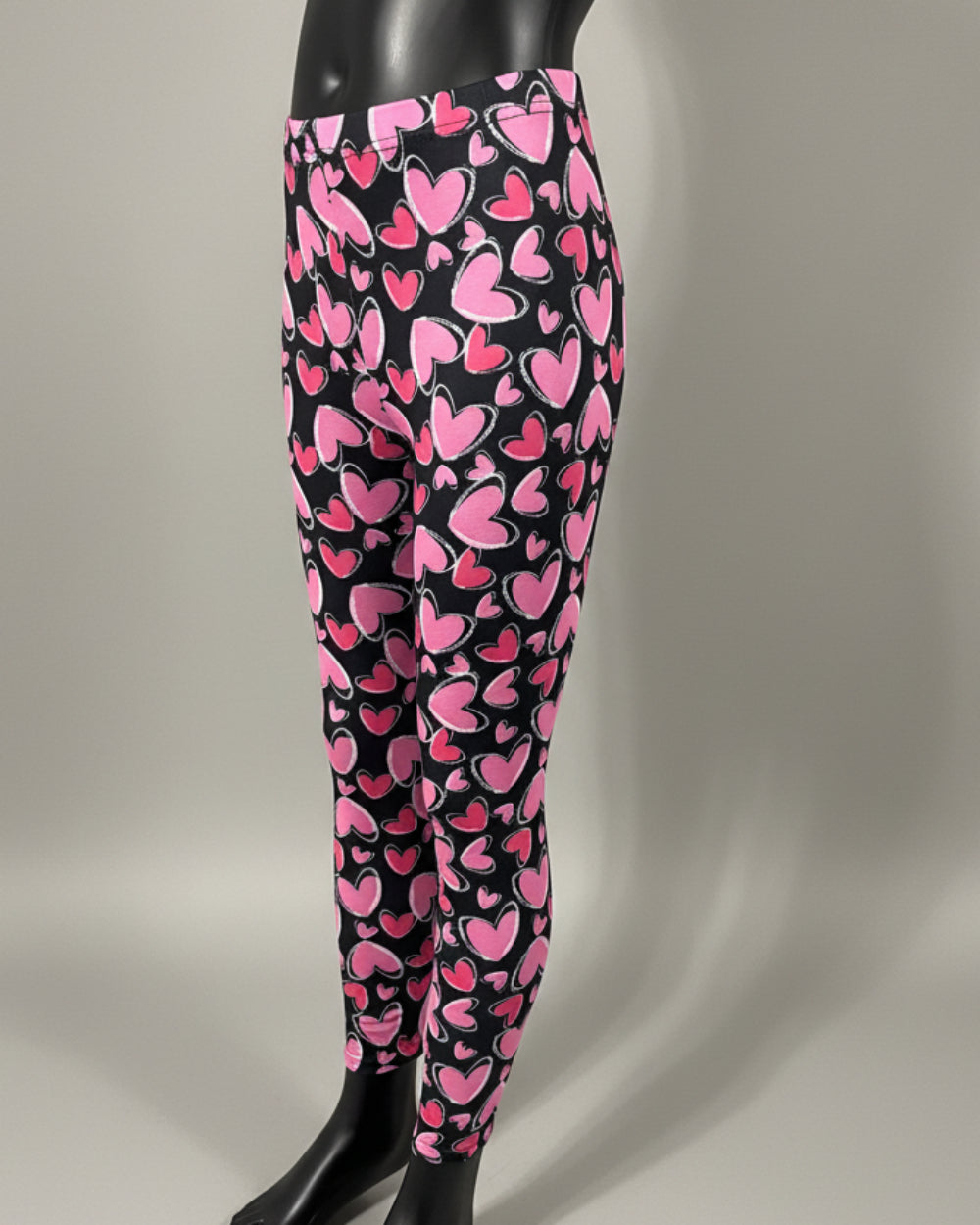 Heart design leggings