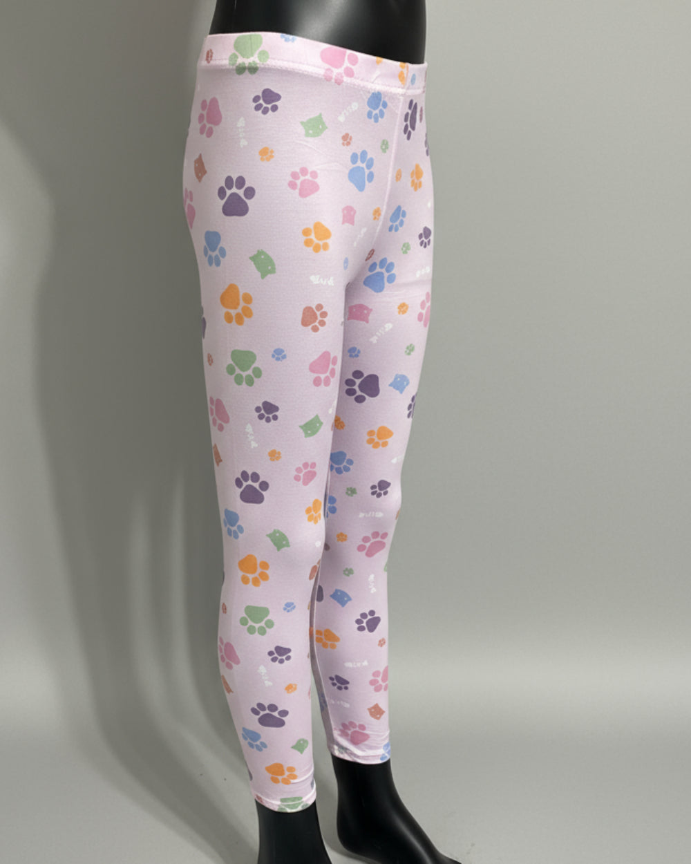 Lilac cat girl full length leggings