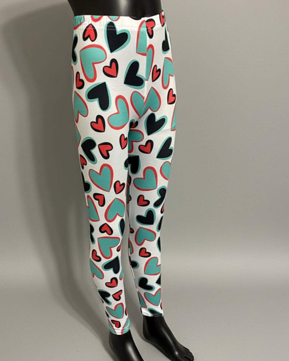 Heart design leggings