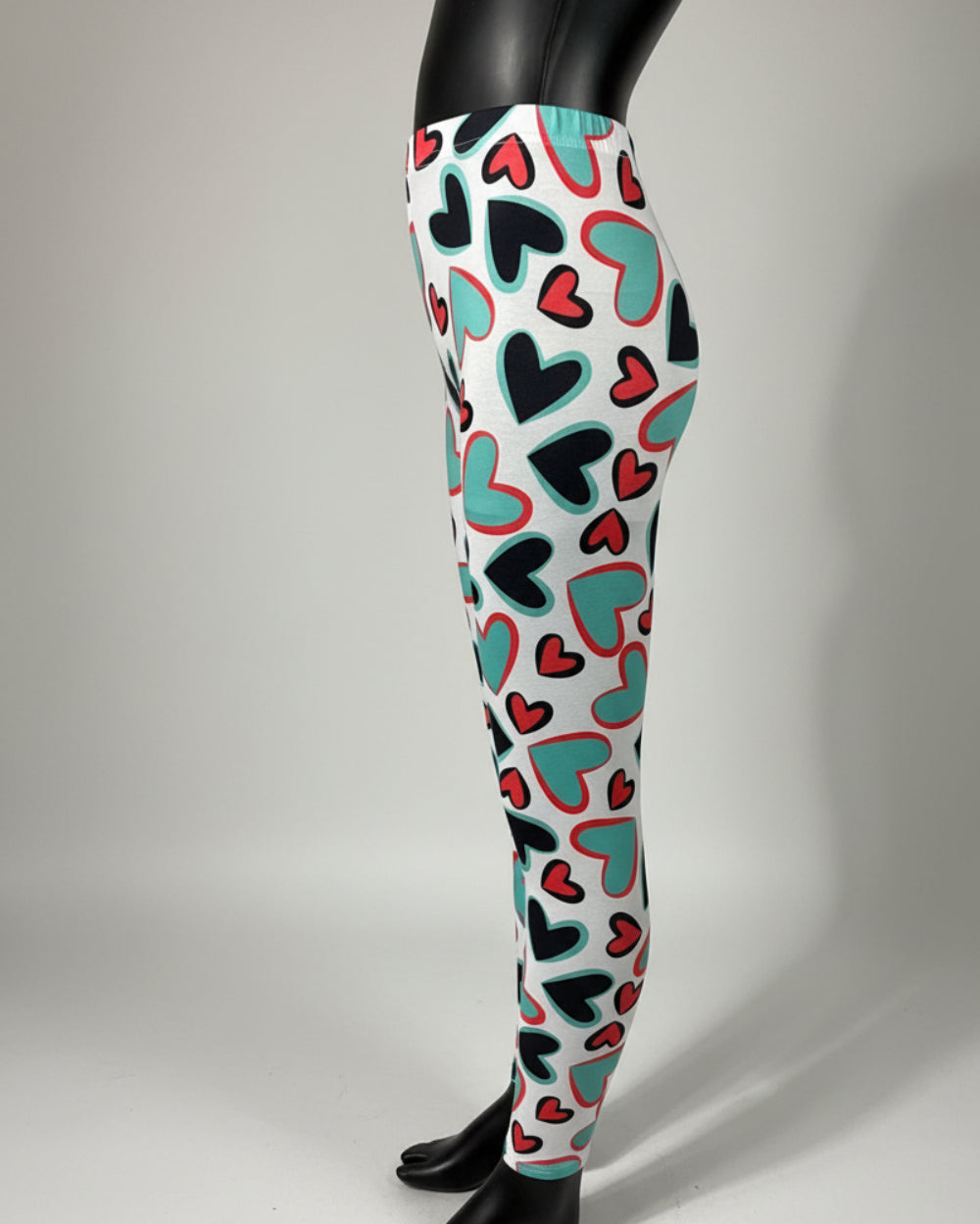 Heart design leggings