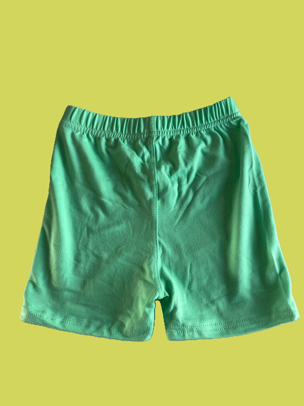 Girls mint green summer shorts