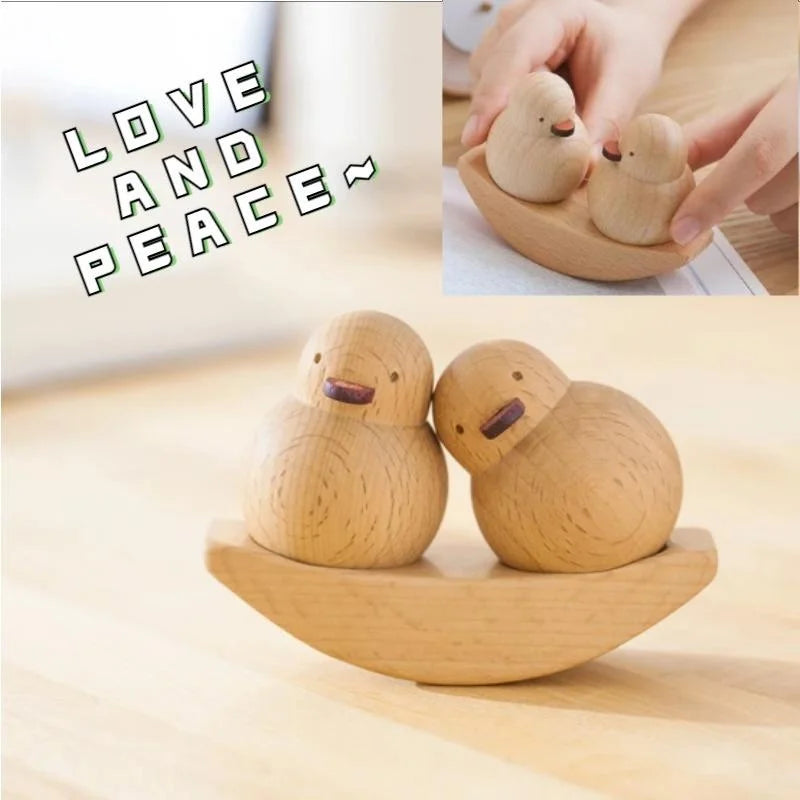 Wooden Duck Decoration