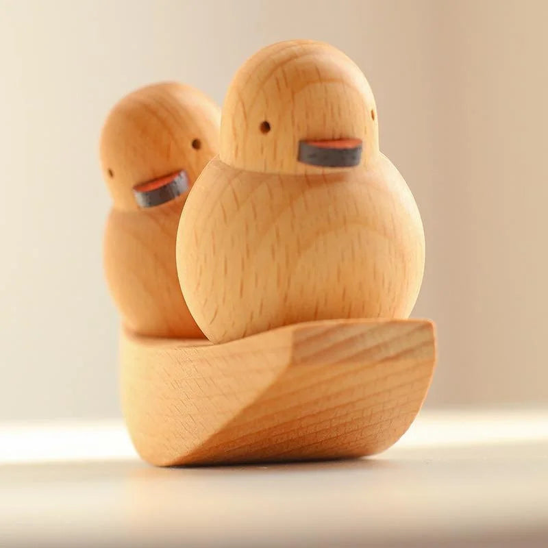 Wooden Duck Decoration