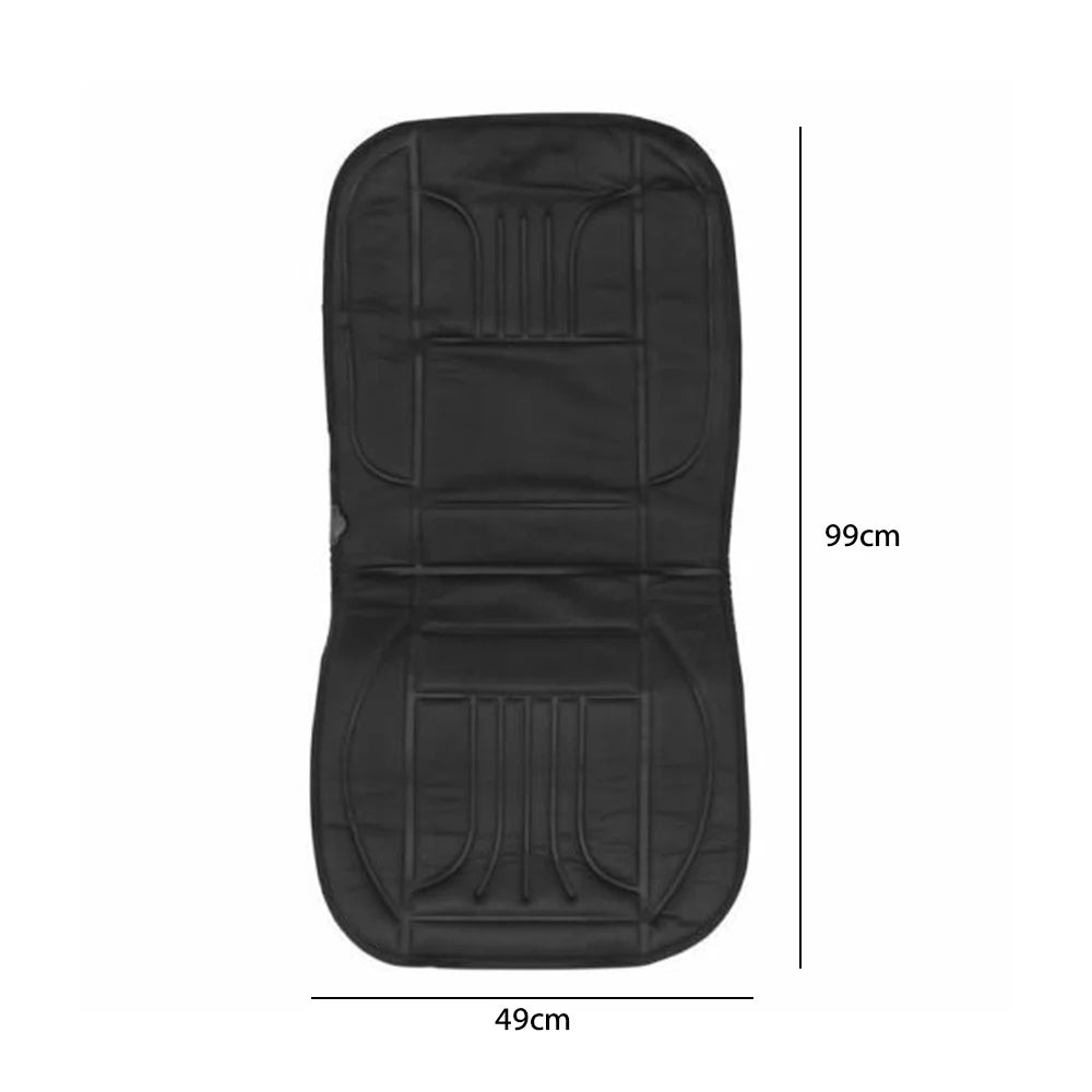Car heated seat cushion 12V Heated Car Seat Cover Universal Warm Seat Heating Pad Winter Warmer Seat Heating Covers Car Accessor
