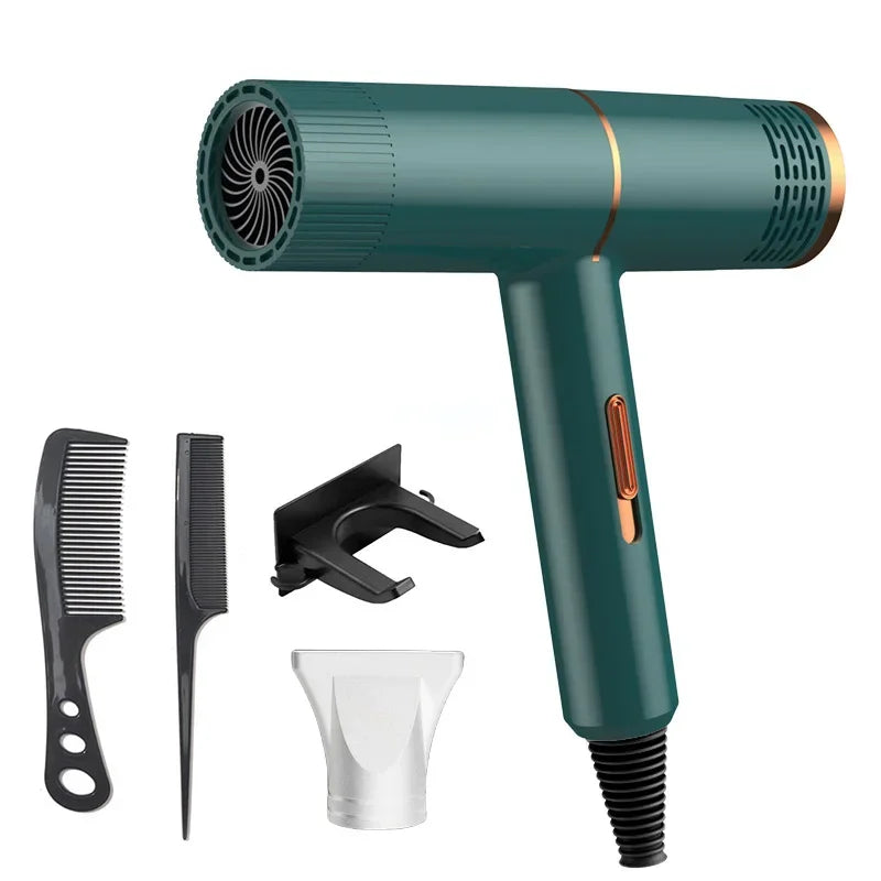 Hair Dryer Professional Negative Ionic Blower High-speed Electricturbine Drier Constant Temperature Quickdrying Hair Tool 2025