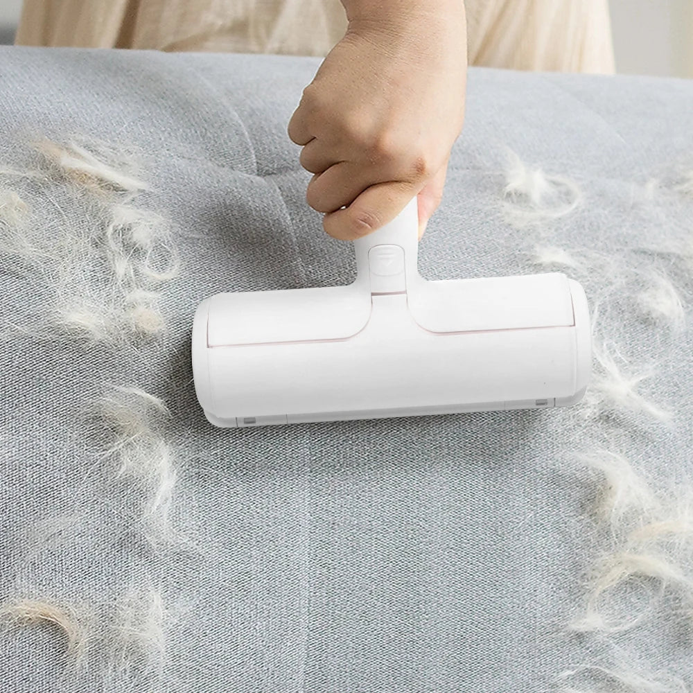 Tieker Pet Hair Removal Roller Cleaning Brush Hair Removal Cleaner Carpet Sofa Hair Brush for Cats and Dogs