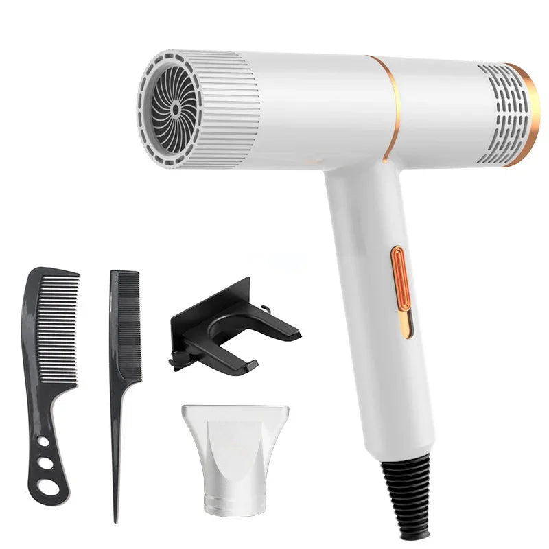 Hair Dryer Professional Negative Ionic Blower High-speed Electricturbine Drier Constant Temperature Quickdrying Hair Tool 2025