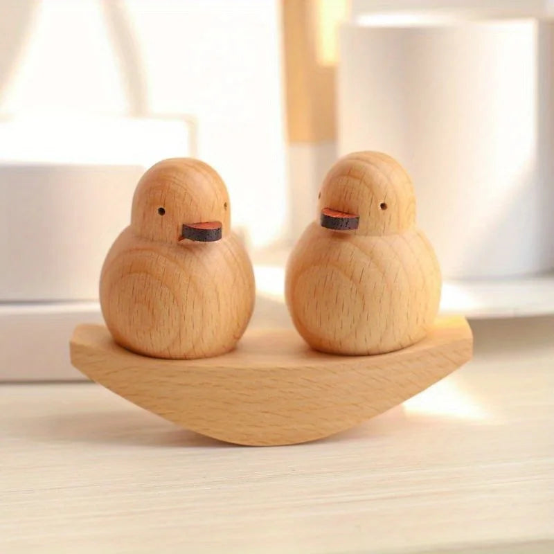 Wooden Duck Decoration