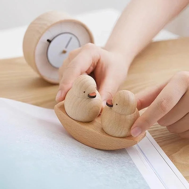Wooden Duck Decoration