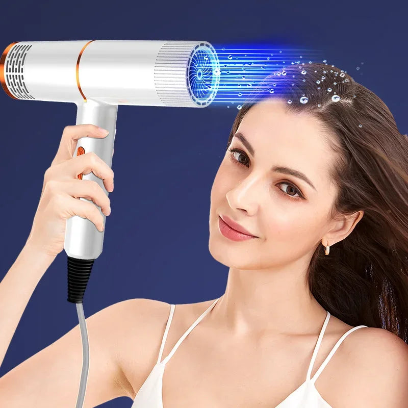 Hair Dryer Professional Negative Ionic Blower High-speed Electricturbine Drier Constant Temperature Quickdrying Hair Tool 2025