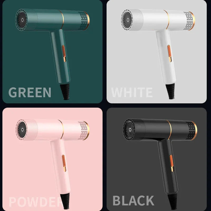 Hair Dryer Professional Negative Ionic Blower High-speed Electricturbine Drier Constant Temperature Quickdrying Hair Tool 2025