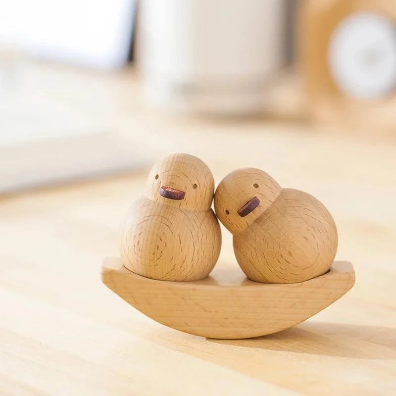 Wooden Duck Decoration